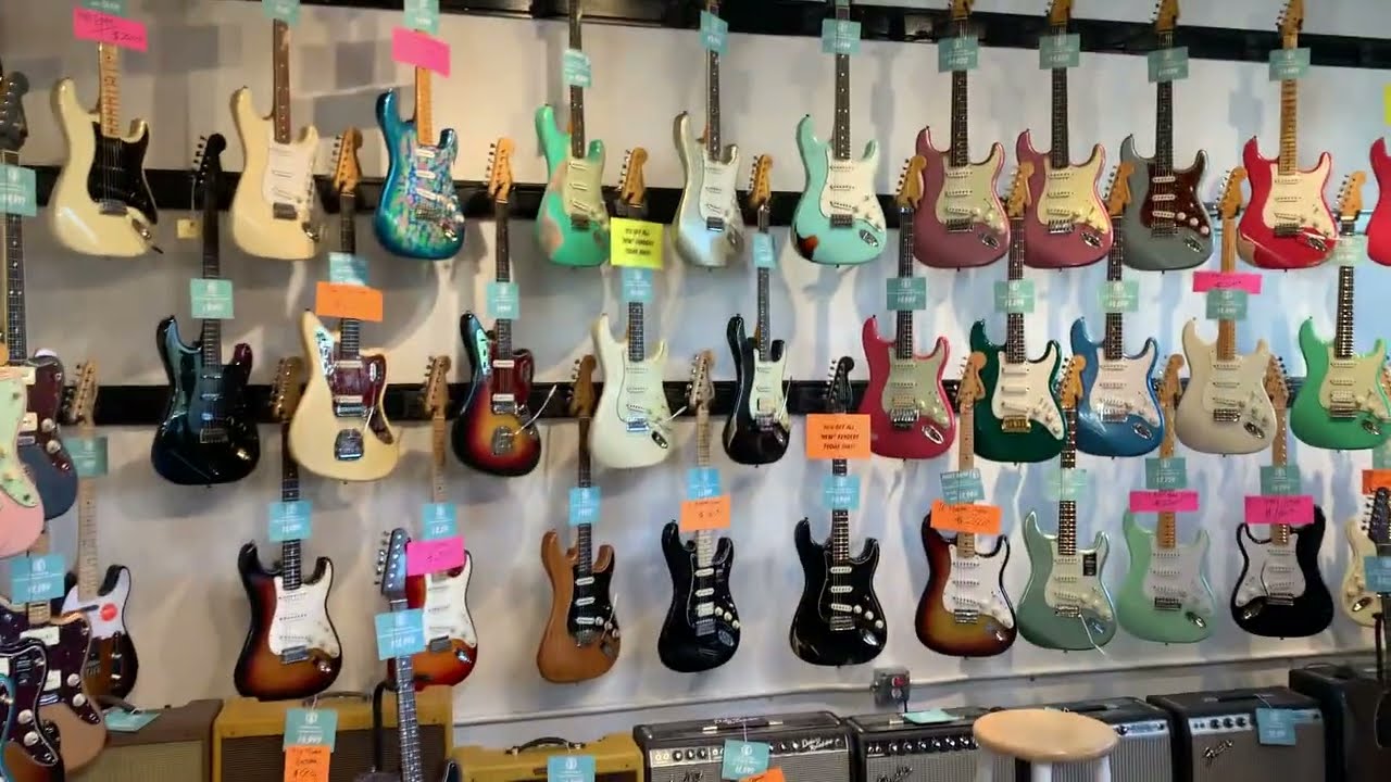 Visita THUNDER ROAD GUITARS en SEATTLE YouTube