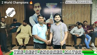 Asjid Iqbal Vs Naseem Akhtar | World Snooker Academy | Snooker Match🔥 | Best Snooker #match #snooker