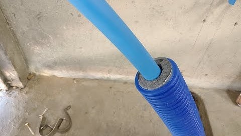 Lead Mains Water Pipe Replacement With 25mm MDPE