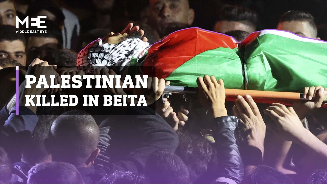 Palestinian man killed by Israeli troops during anti-settlement rally in Beita