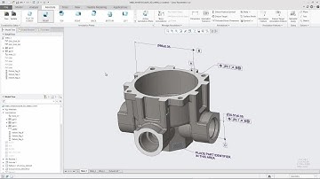 Mini Toolbars for 3D Annotations in Model-Based Definition | Creo 5.0