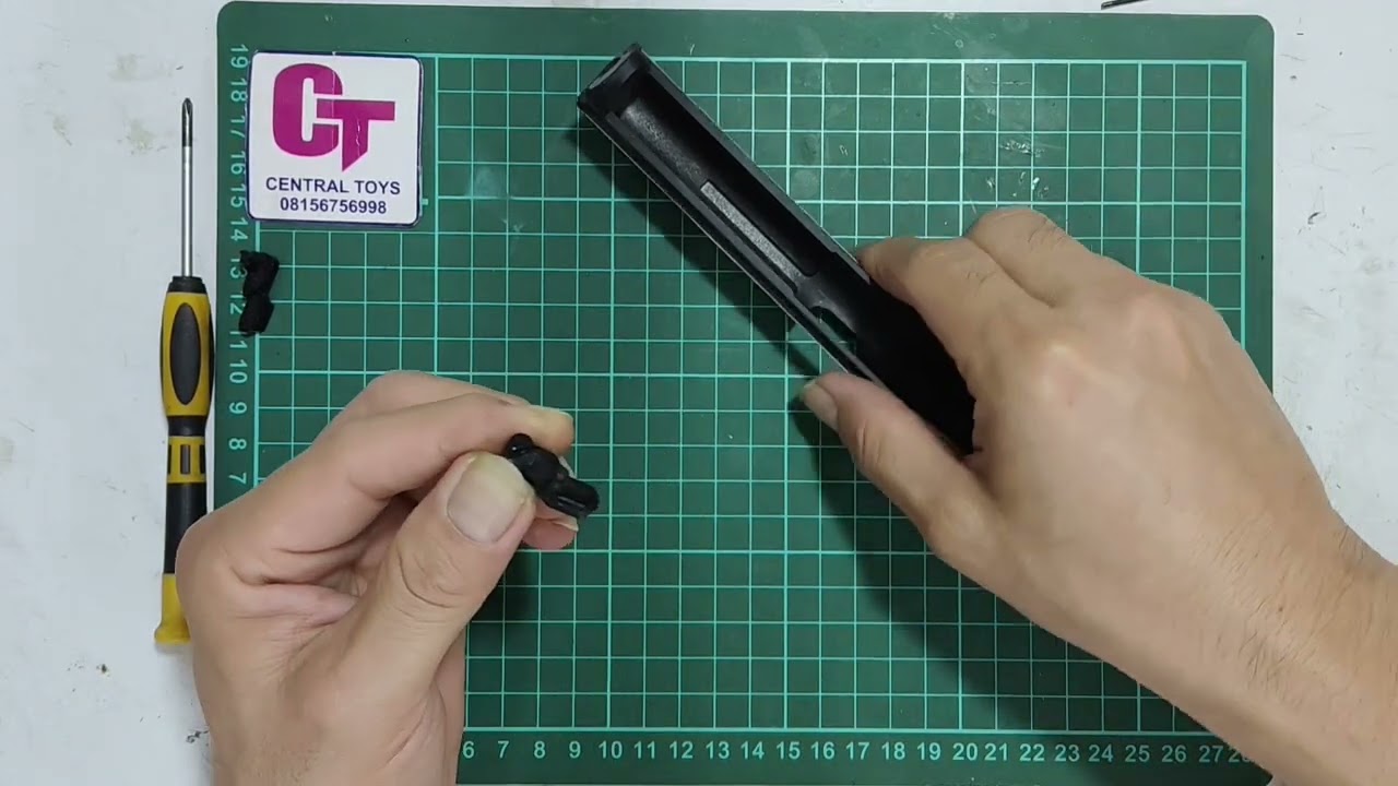 Ganti dan pasang kunci safety lock kwc rcf  jericho 941