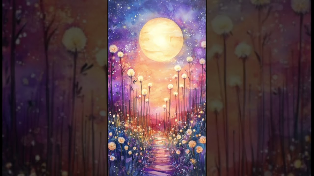 The Dance of The Flowers of The Night | Printable Junk Journal Pages | Floral Junk Journal Pages |