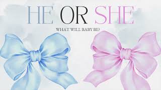 Gender Reveal Screensaver | He or She | Boy or Girl Wallpaper Frame TV Art | Baby Shower Background screenshot 3