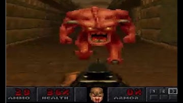 Final Doom [PlayStation] Gameplay