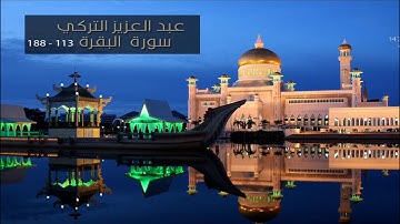 عبد العزيز التركي سورة البقرة