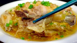 This is the best way to cook garlic steamed chicken. It is even more delicious than Guangdong