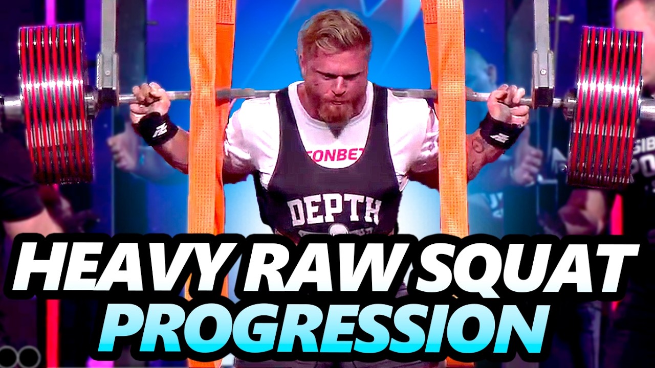 Colton Engelbrecht's Squat Progression!