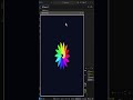 Watch Python Draw a Stunning Flower Animation! 🐢✨ #python #programming