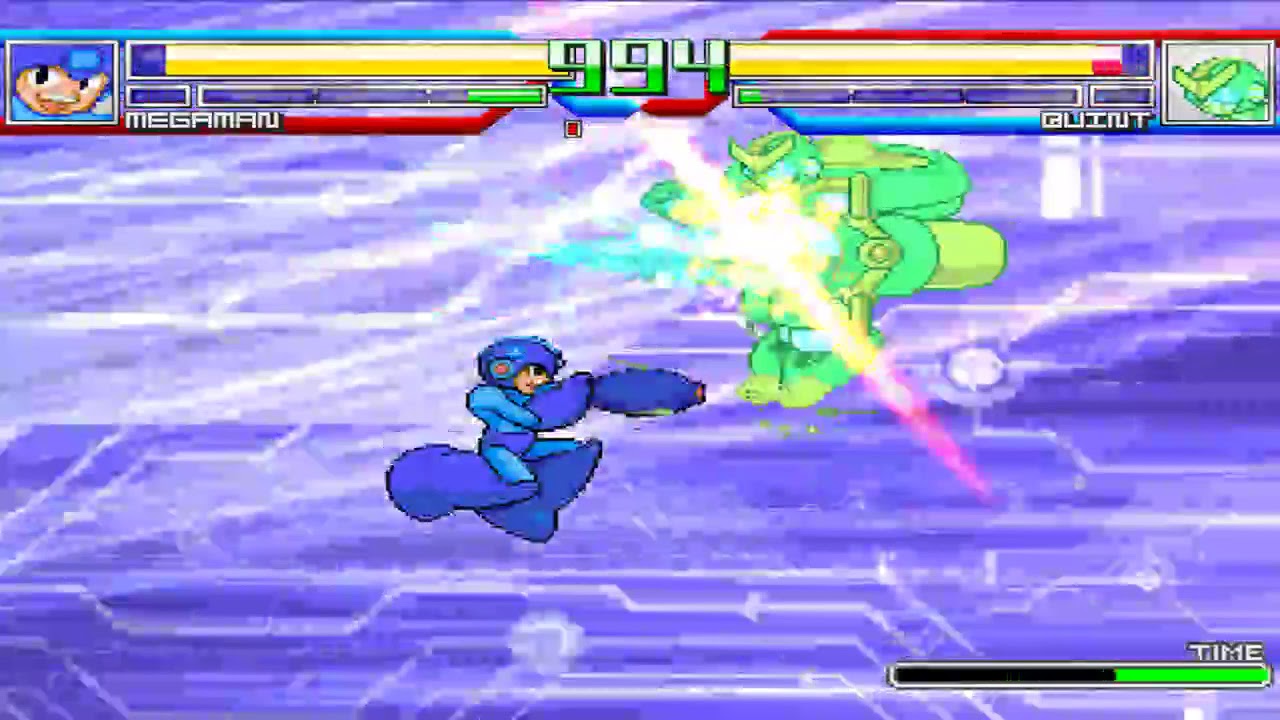 NICK54222 MUGEN: Mega Man (me) VS Quint