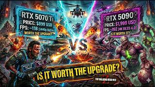 WWZ The Walking Dead DLC: RTX 5070 Ti vs RTX 5090 Frame Rate Test