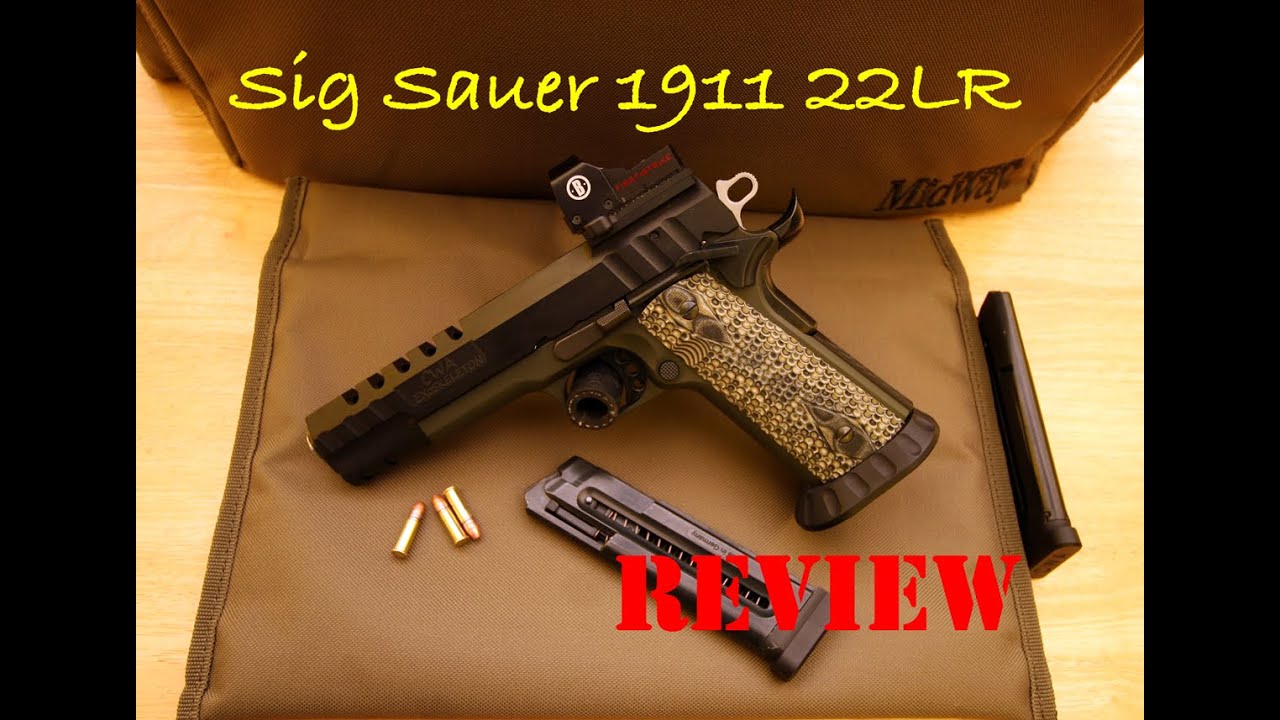 Sig Sauer 1911 22LR (CWA) Review - November 9, 2014
