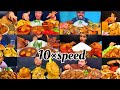 Asmr eating spicy namkin mattan🍖 chicken 🥘liver masala curry whole fish 🐟 eating challenge 😋 👌