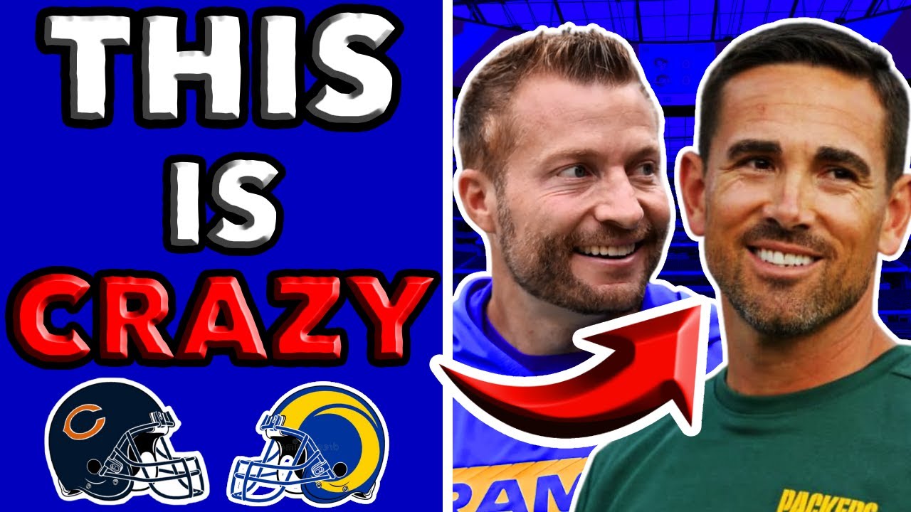Is Matt LaFleur Really Trying to HELP Rams BEAT Bears? LA Rams Vs Chicago Bears Playoffs Storyline