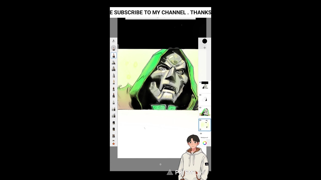 How to Draw Dr. Victor Von Doom |dr. doom 
