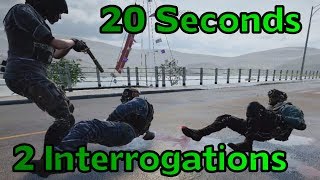 The Fastest Double Interrogation EVER - Rainbow Six Siege - Behind The Scenes