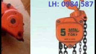 Thăng Long” Bán”Palang xích kéo tay vital. Nitto – Nhật bản 3 tấn – 5m , 3m