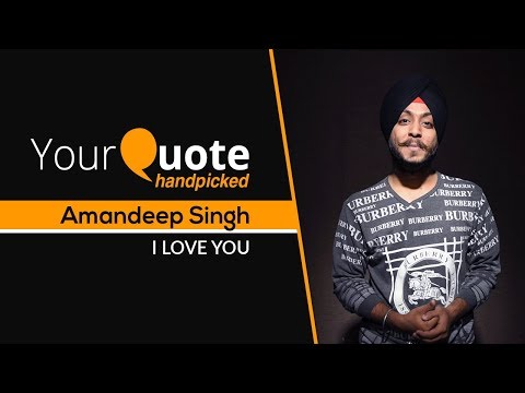 'I Love You' by Amandeep Singh | Hindi Story | YourQuote Handpicked