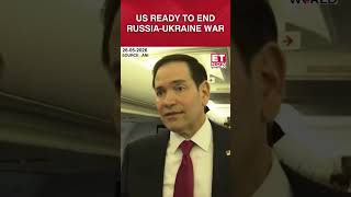 Rubio Says America Prepared To Help End Russia-Ukraine Conflict #shorts #rubio #russiaukrainewar