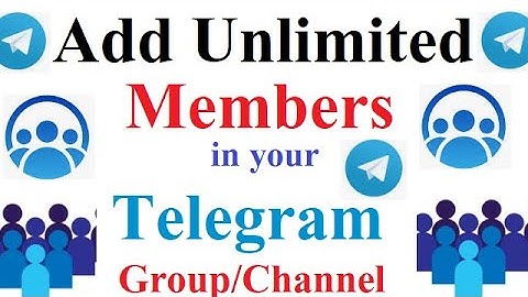 Add Unlimited Members in your Telegram Channel and Group 100% Free [Hindi]