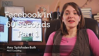 Facebook in 60 seconds (Part 1)
