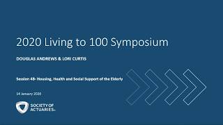 Session 4B Housing Health And Social Support Of The Elderly
