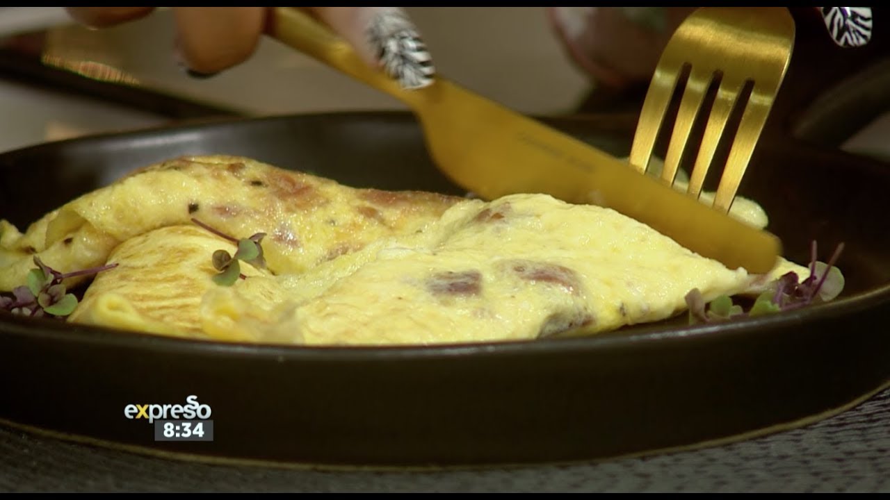 Recipe: Jamie-Lee’s Bacon and Egg Pancake 
