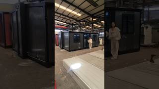 No construction needed, place and use. #containerhouse #prefabhouse #expandablehouse #foldinghouse