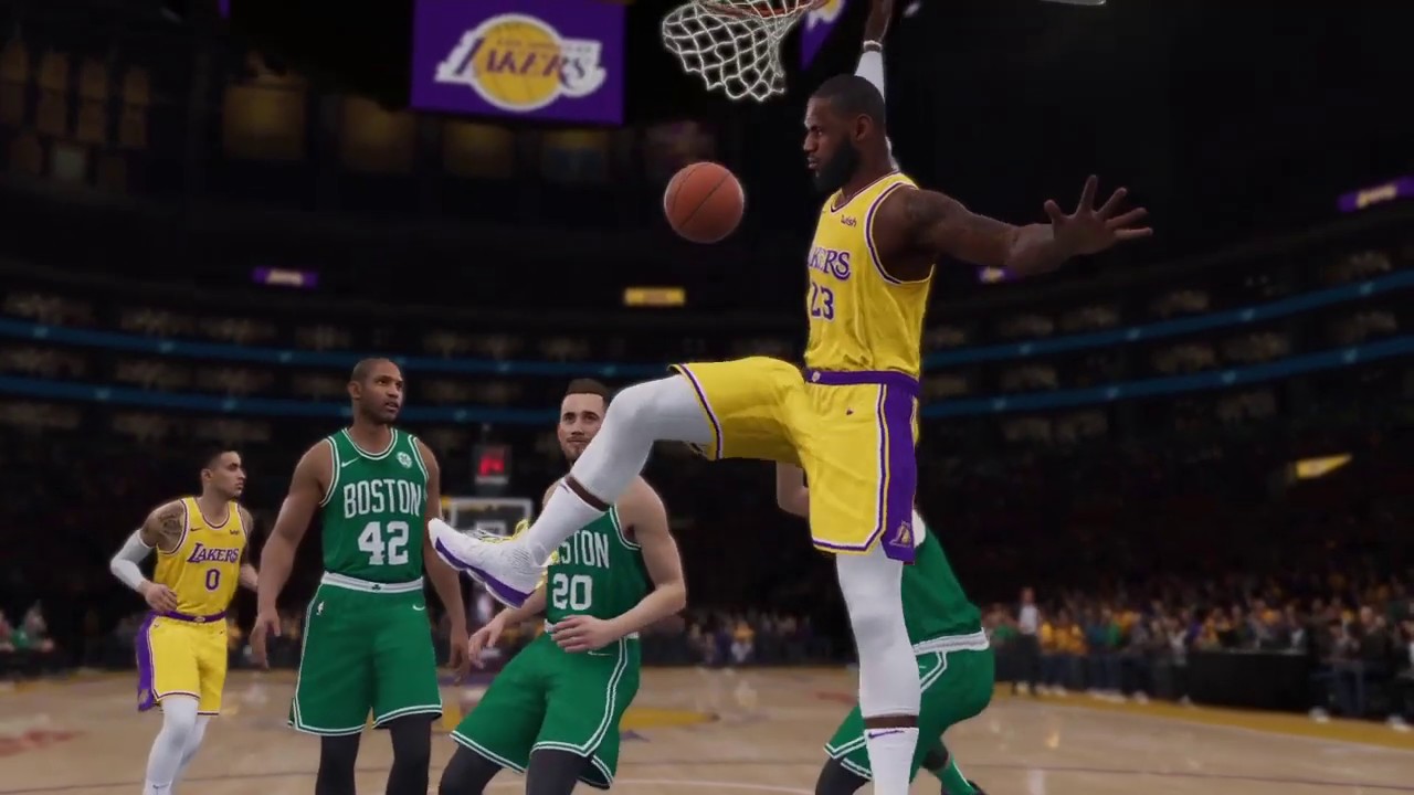NBA LIVE 19 PS4 gameplay - YouTube