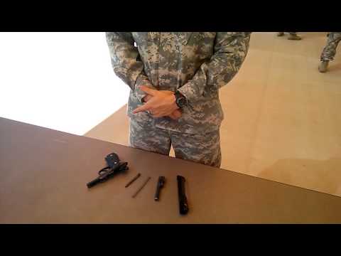 M9 Pistol - Assembly & Function Check, Combat Speed.