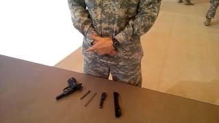 M9 Pistol - Assembly & Function Check, Combat Speed.
