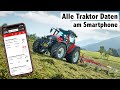 Traktor mit Smartphone überwachen | TracLink Mobile | Traktortechnik am Freitag
