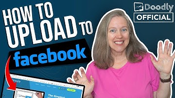 How to UPLOAD Doodly Videos to FACEBOOK | Doodly Review