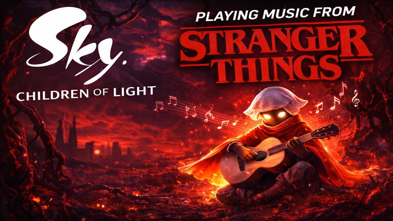 Stranger Things Theme 🎵 | Sky: Children of Light | Emotional Music Journey