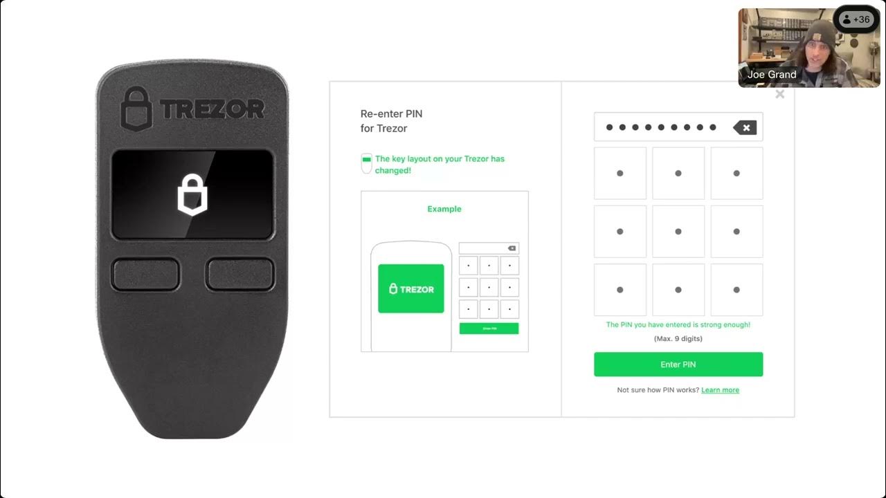 Joe 'Kingpin' Grand on "Hacking a Hardware Wallet and Recovering 2