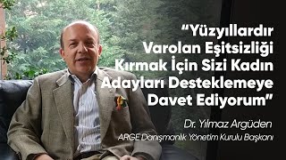 Yılmaz Argüden de oyunu eşit temsilden yana kullanıyor