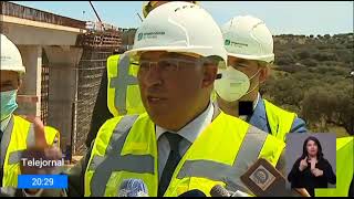 «Obra estratégica para valorizar um dos maiores activos que o País tem, que é o Porto de Sines»