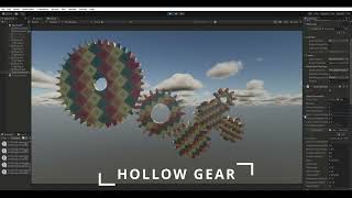 Procedural gear unity