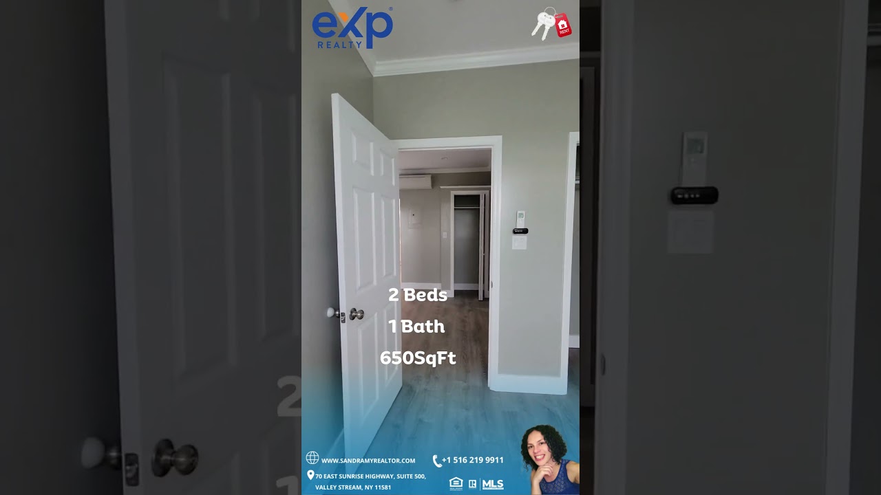 Renovated 2023, 2bd Apt For Rent, Mineola, NY