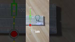Why Every LED Needs a Resistor😳 #electronics #arduino #coding #arduinoproject #esp32 #arduinoide