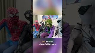 Venom Hunts Spider-Man_ A Forest Confrontation! #spiderman #superherorun #marvelhero #parkour #vfx