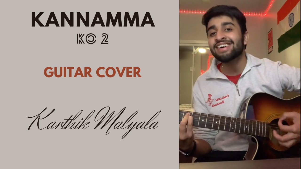 Kannamma | Guitar Cover | Karthik Malyala