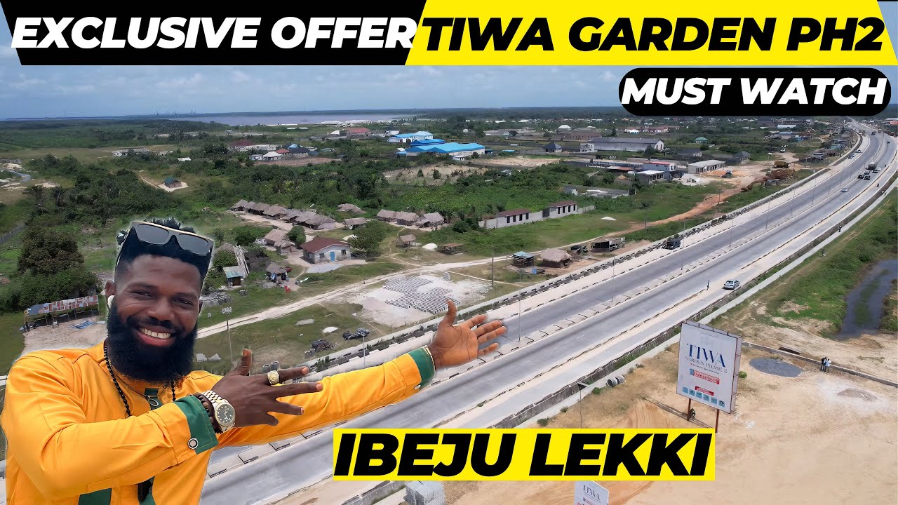 Land for sale in ibeju lekki  | Tiwa garden city phase2 ibeju lekki | buy and build land