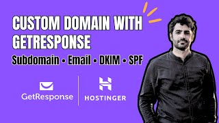 How to Connect a Custom Domain to GetResponse + Set Up Email Authentication (Example: Hostinger)