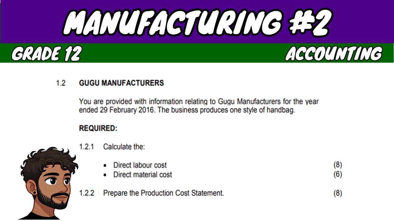 Производство №2 (Бухгалтерия 12 класса)