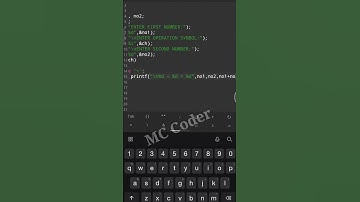 Learn to Make Calculator using C Programing Language in 1 minute | कॅल्क्युलेटर कैसे बनाये | #shorts
