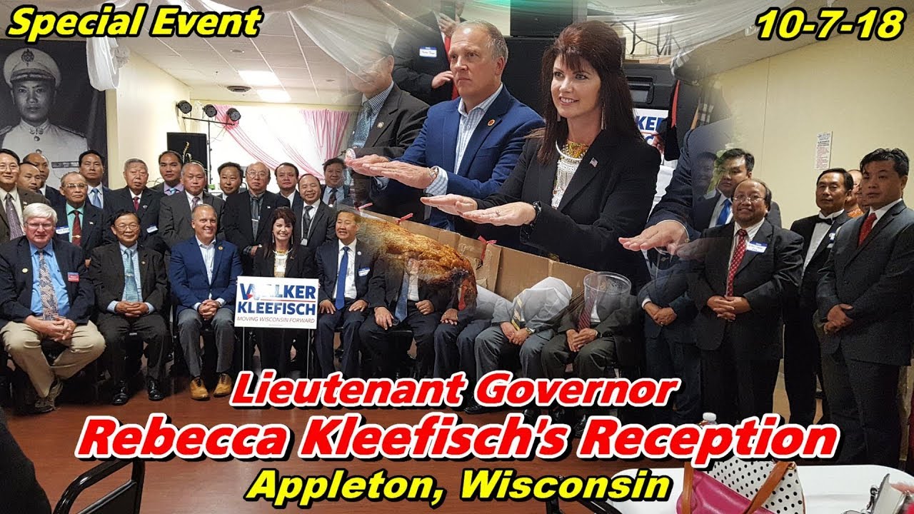 Lieutenant Governor Rebecca Kleefisch's Reception, Appleton, WI (10-7-18)