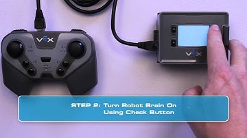 VEX IQ - Pairing the Controller & Robot Brain