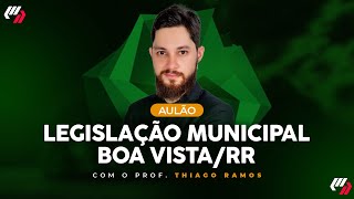 Concurso Boa Vistarr Aulo De Legislao
