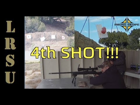 Remington 700 Long Range Shooting a Milk Jug 1200 Yards